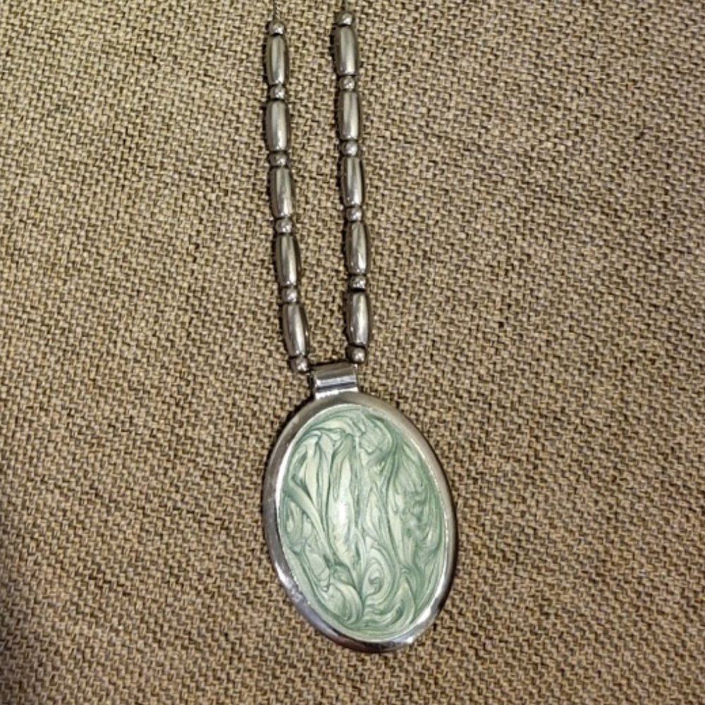 Turquoise Silver Necklace